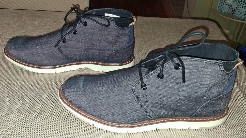 TOMS Men's Navi Chukka Boots (10)